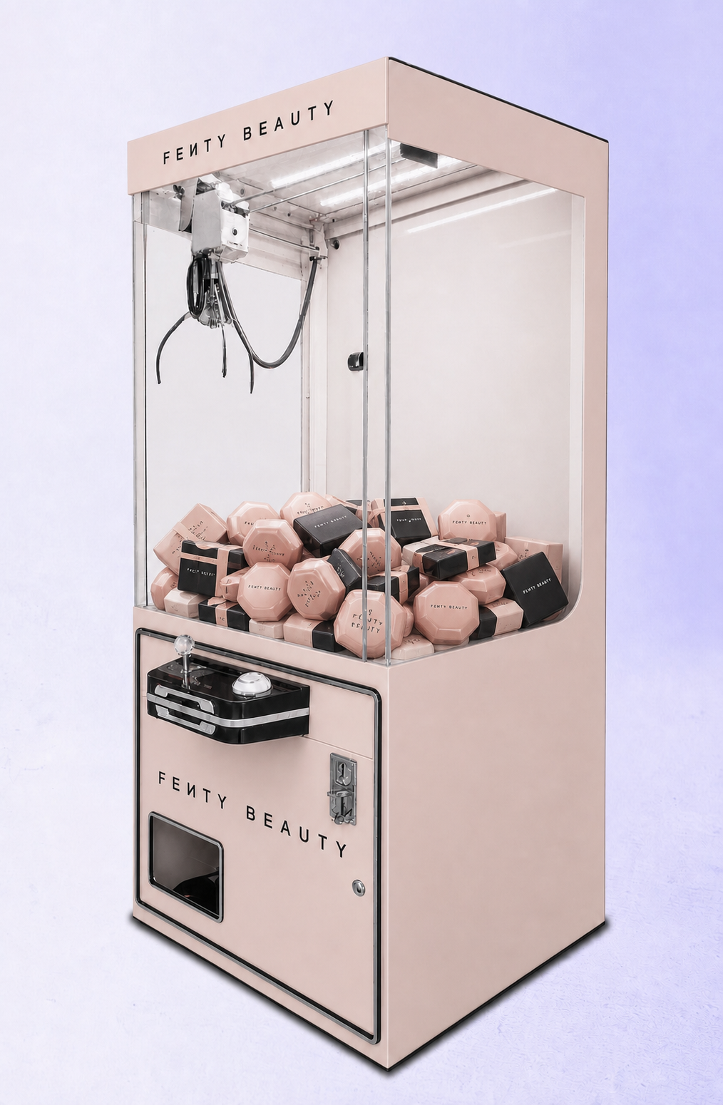 Fenty Beauty-branded PartyBox Claw Machine