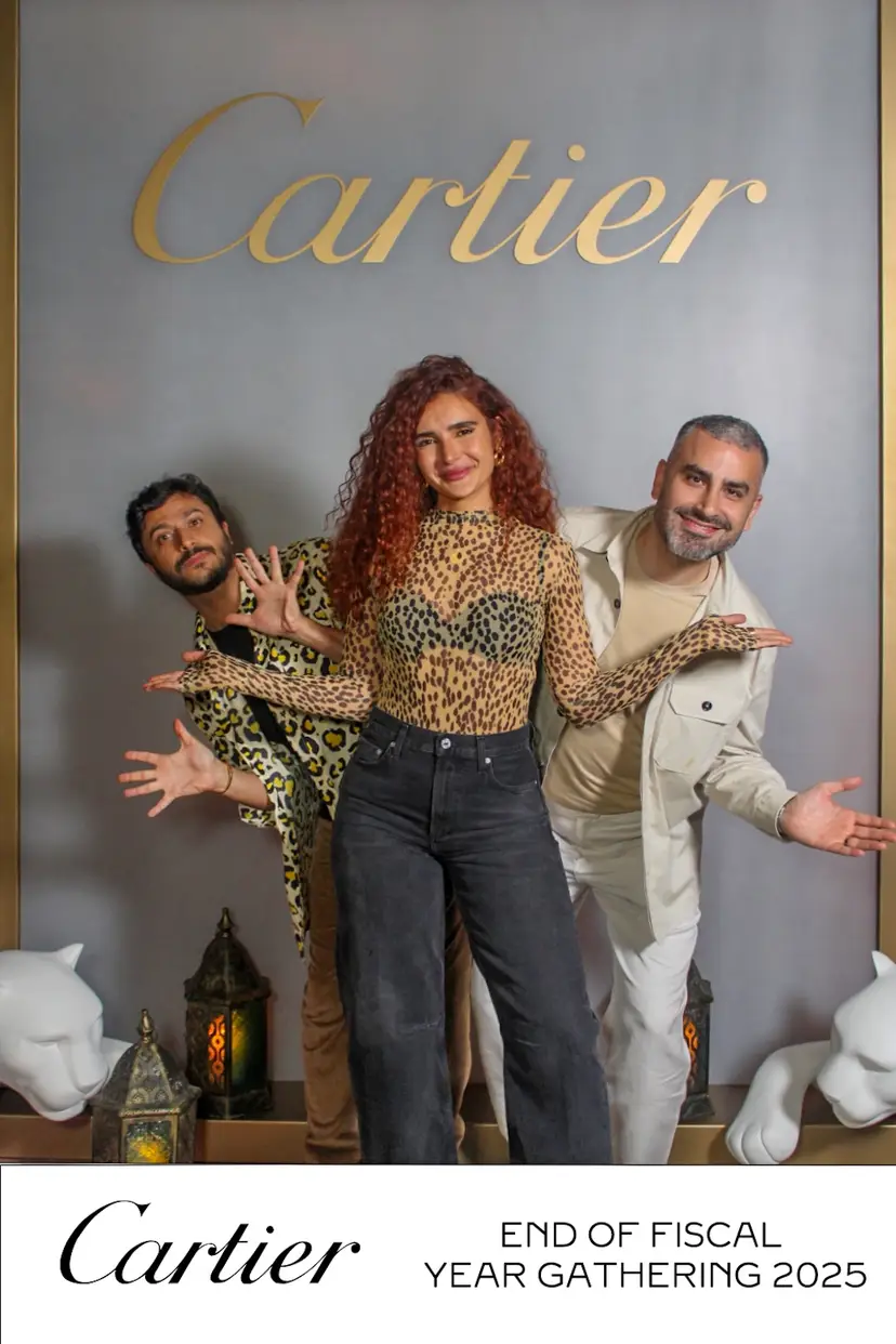 Cartier year-end branded event photo
