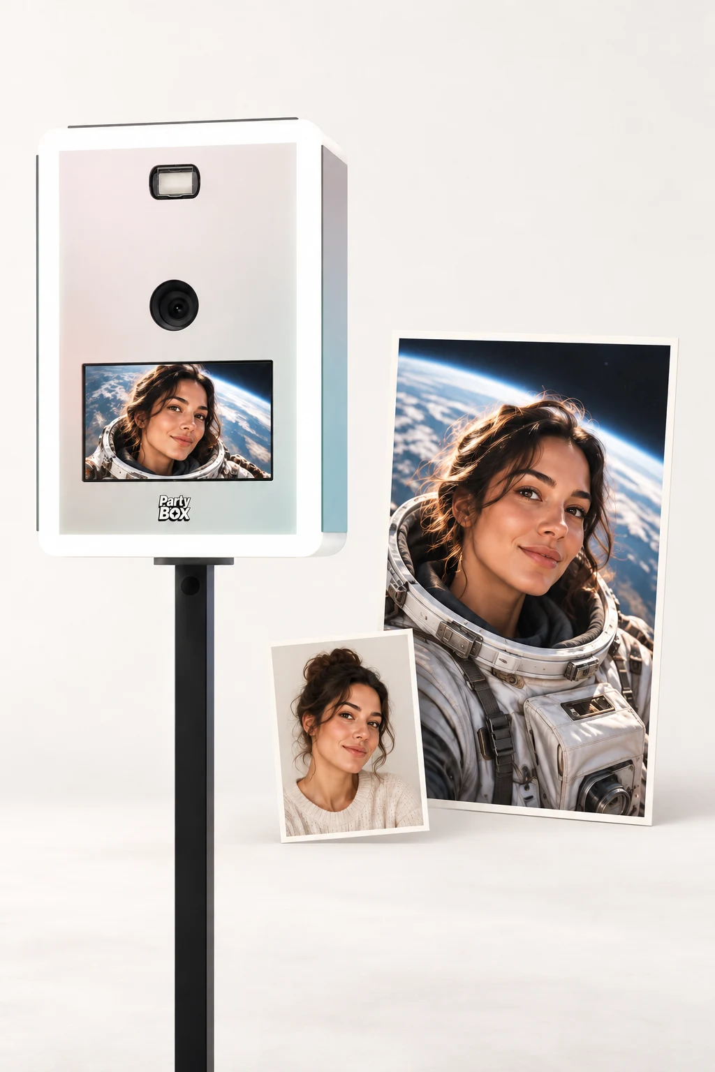 AI Photo Booth in its original PartyBox look