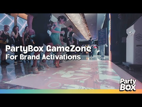 PartyBox GameZone in action — video preview
